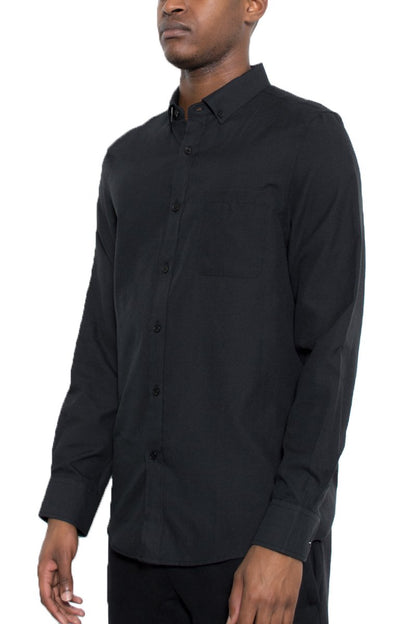 SIGNATURE LONG SLEEVE BUTTON DOWN SHIRT M3515